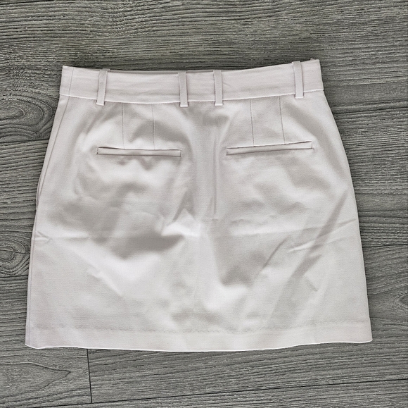 Aritzia Cream Mini Skirt - Picture 4 of 4